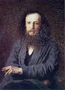 Ivan Nikolaevich Kramskoi I. N. Kramskoy. D. I. Mendeleev. USA oil painting artist